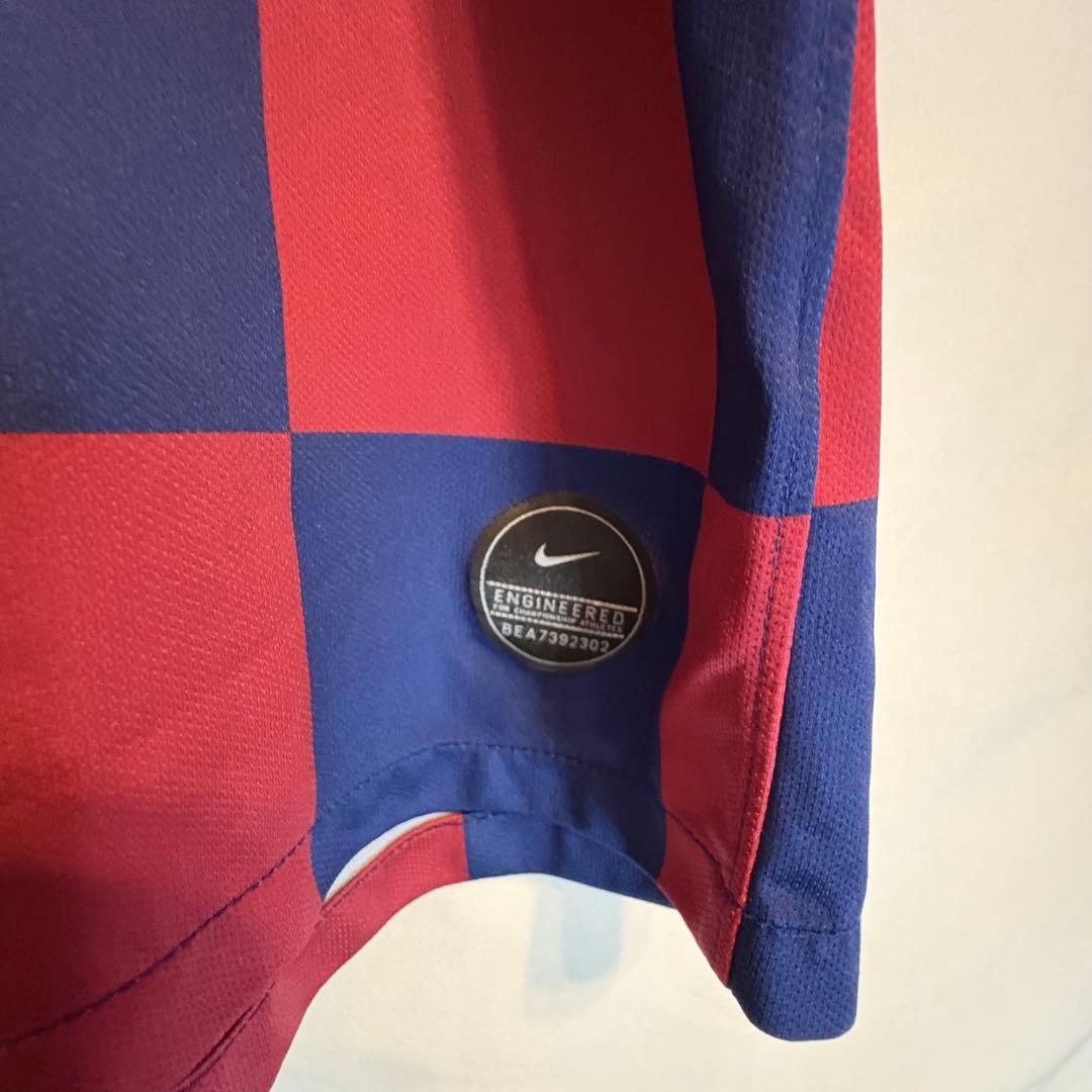 18/19 NIKE バルセロナ　ゲームシャツ　ユニフォーム　メッシ　　L