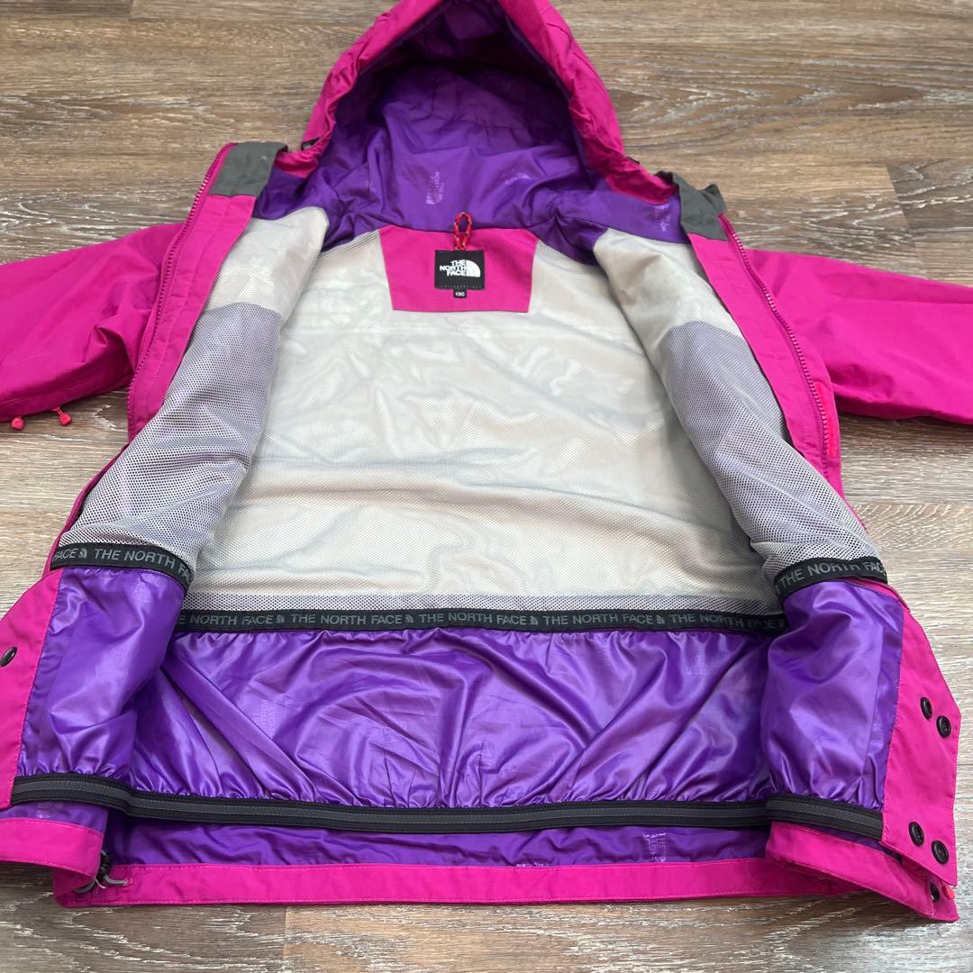 ノースフェイス　130 スキーウェア　パンツ　サイドフルオープン　高機能　女の子