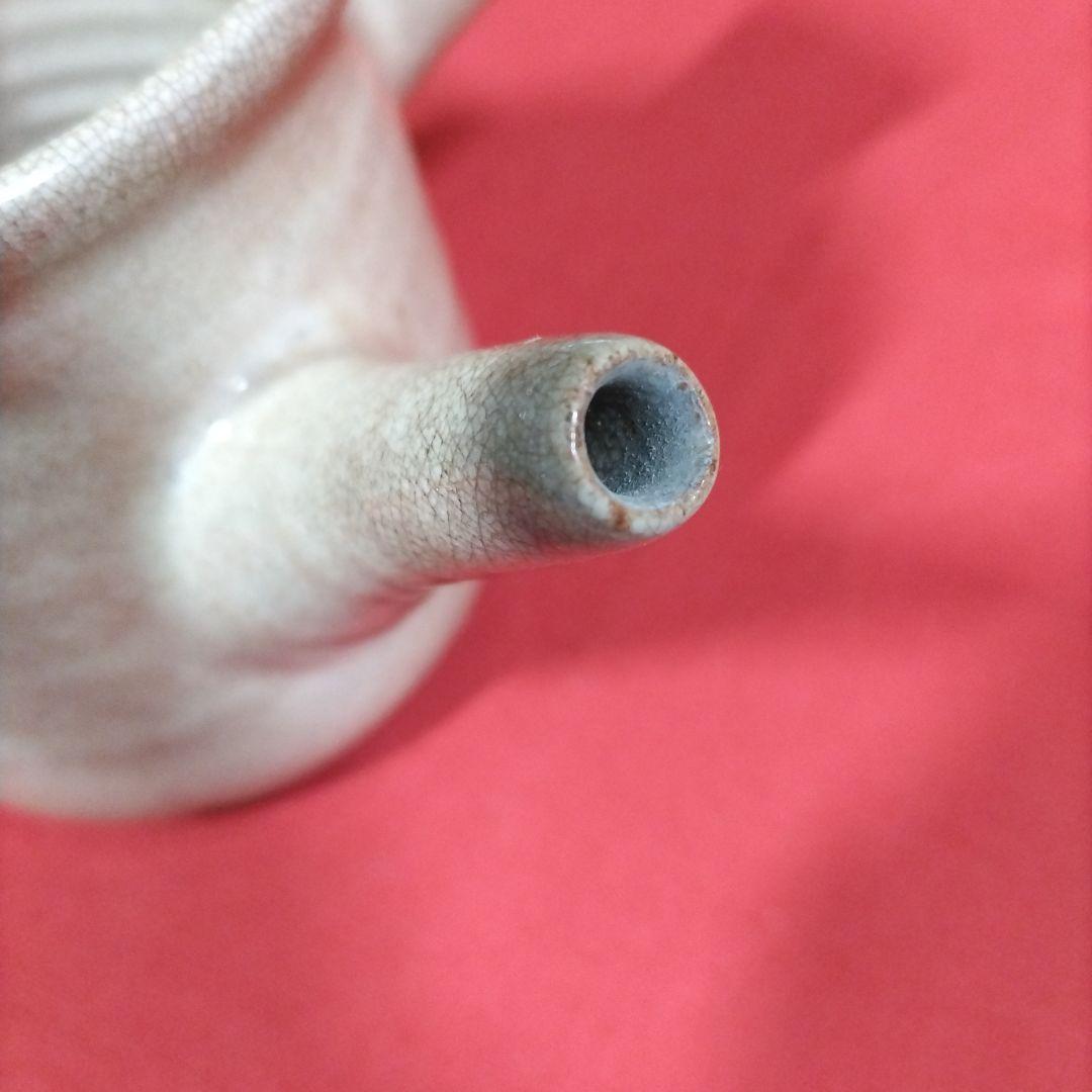 萩焼の大きな横手急須 田原陶兵衛 箱無 昭和初期 煎茶道具 宝瓶