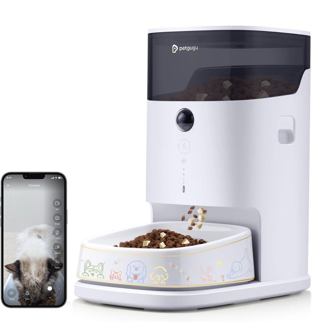 petguy 自動給餌器 ホワイト