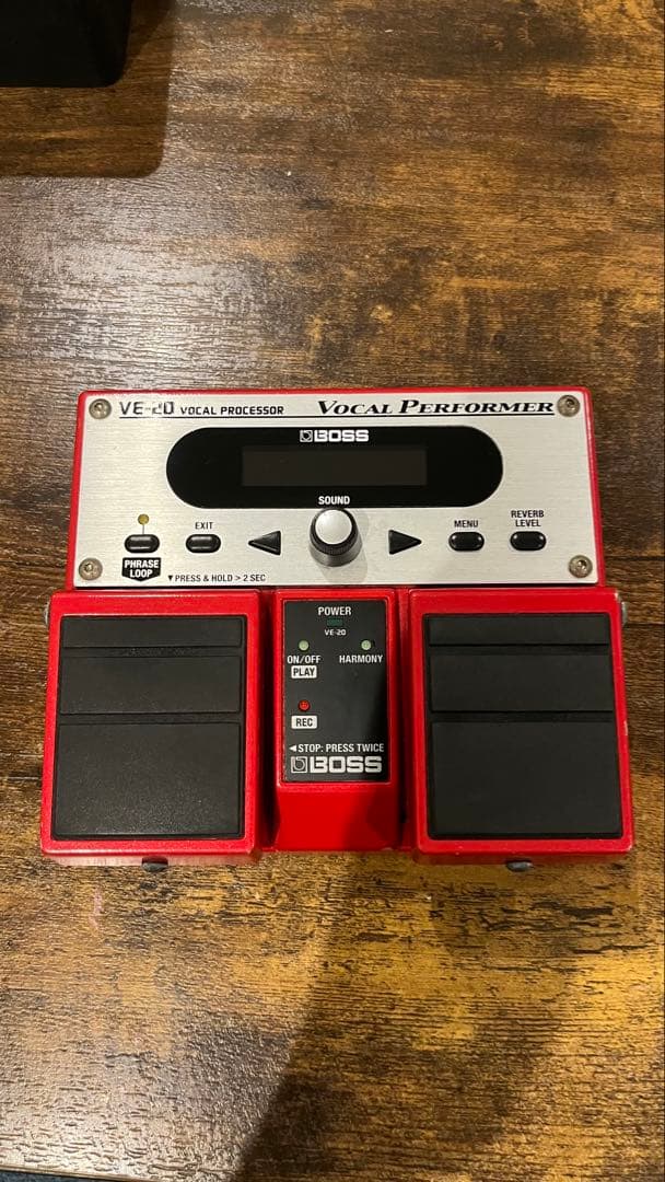 BOSS VE-20 アダプタ付き！