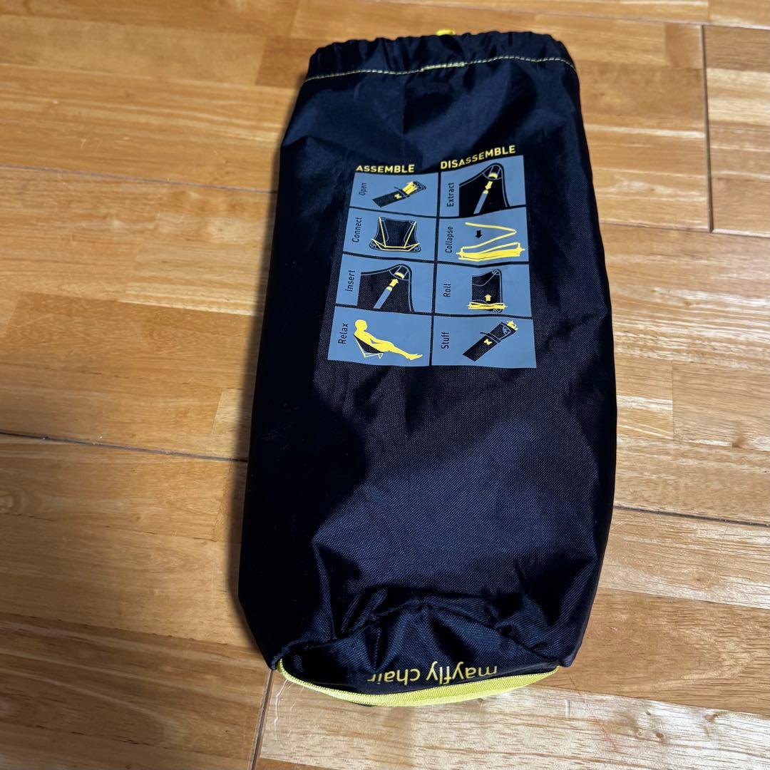 ALITE エーライトメイフライチェア黒　焚き火チェア　あぐらチェアブラック