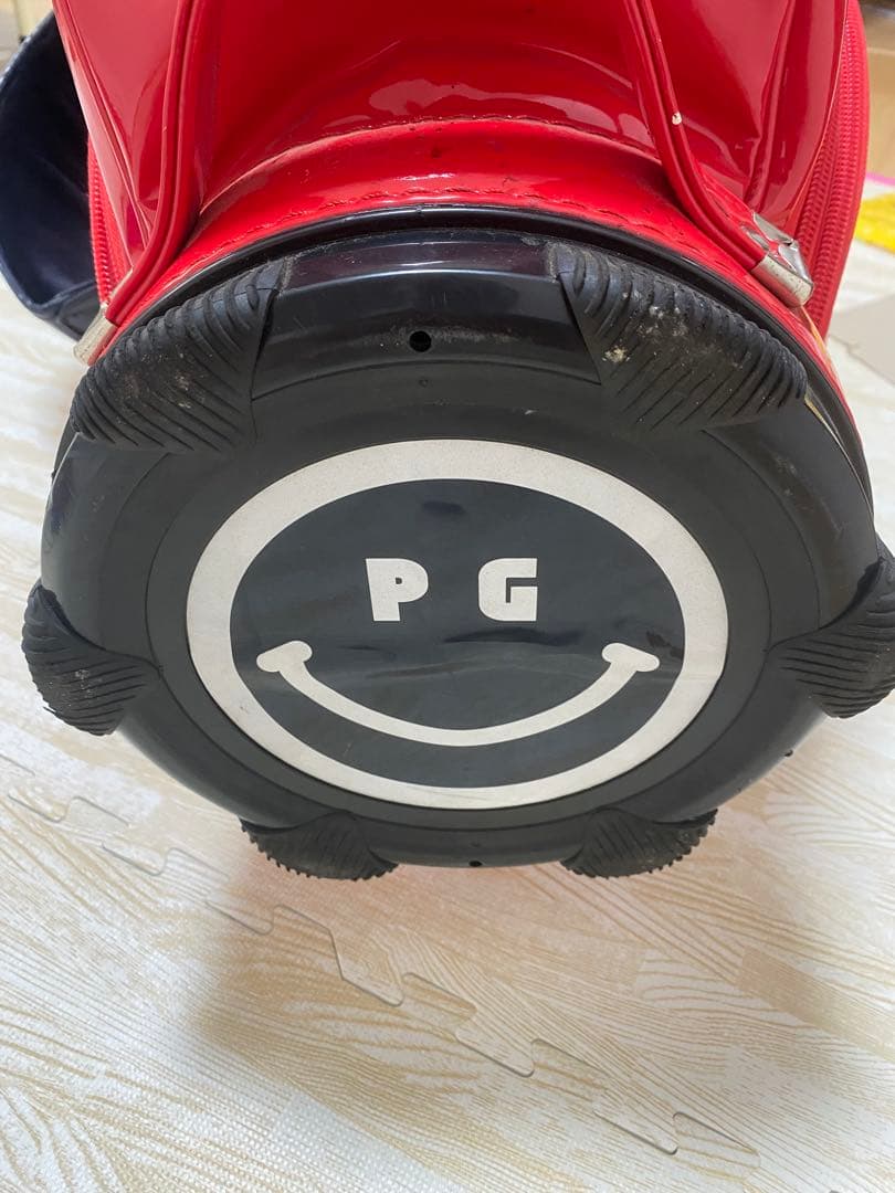 パーリーゲイツ　キャディ バッグ　　トーナメントモデル　赤　レッド　ツアー