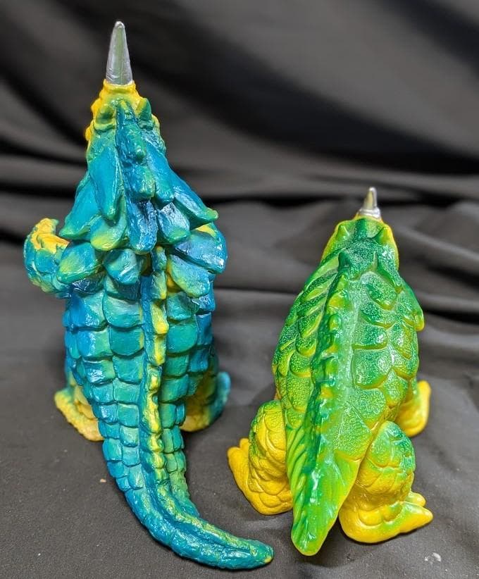 シーゴラス＆シーモンス　帰マン登場怪獣（ブルマァク復刻）ソフビ２体セット