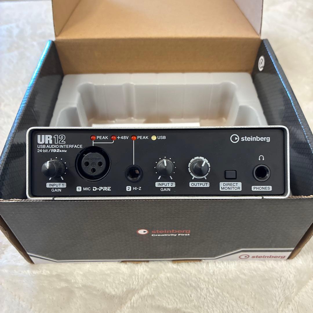 Steinberg UR12 USBオーディオインターフェイス
