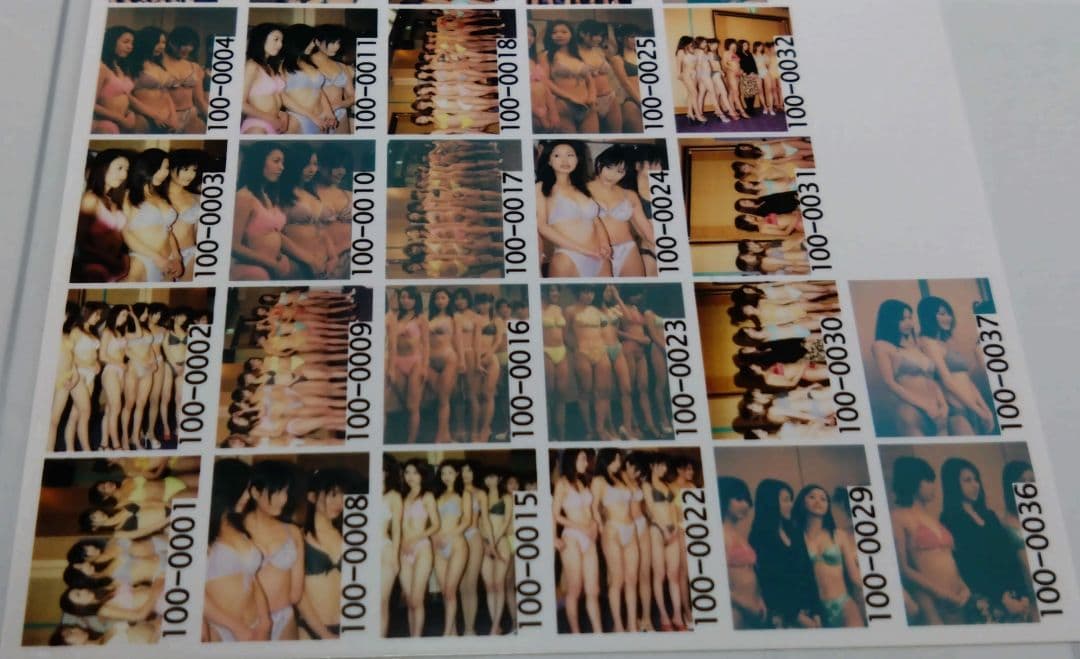 レースクイーン　写真　はがきサイズ　37枚　都築あこ　吉岡美穂　ほか　アイドル