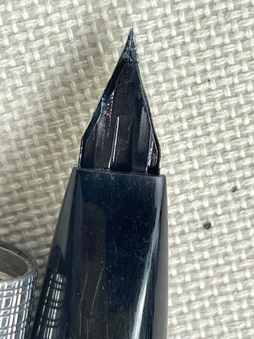 万年筆 PLATINUM プラチナ 18k WG 極細