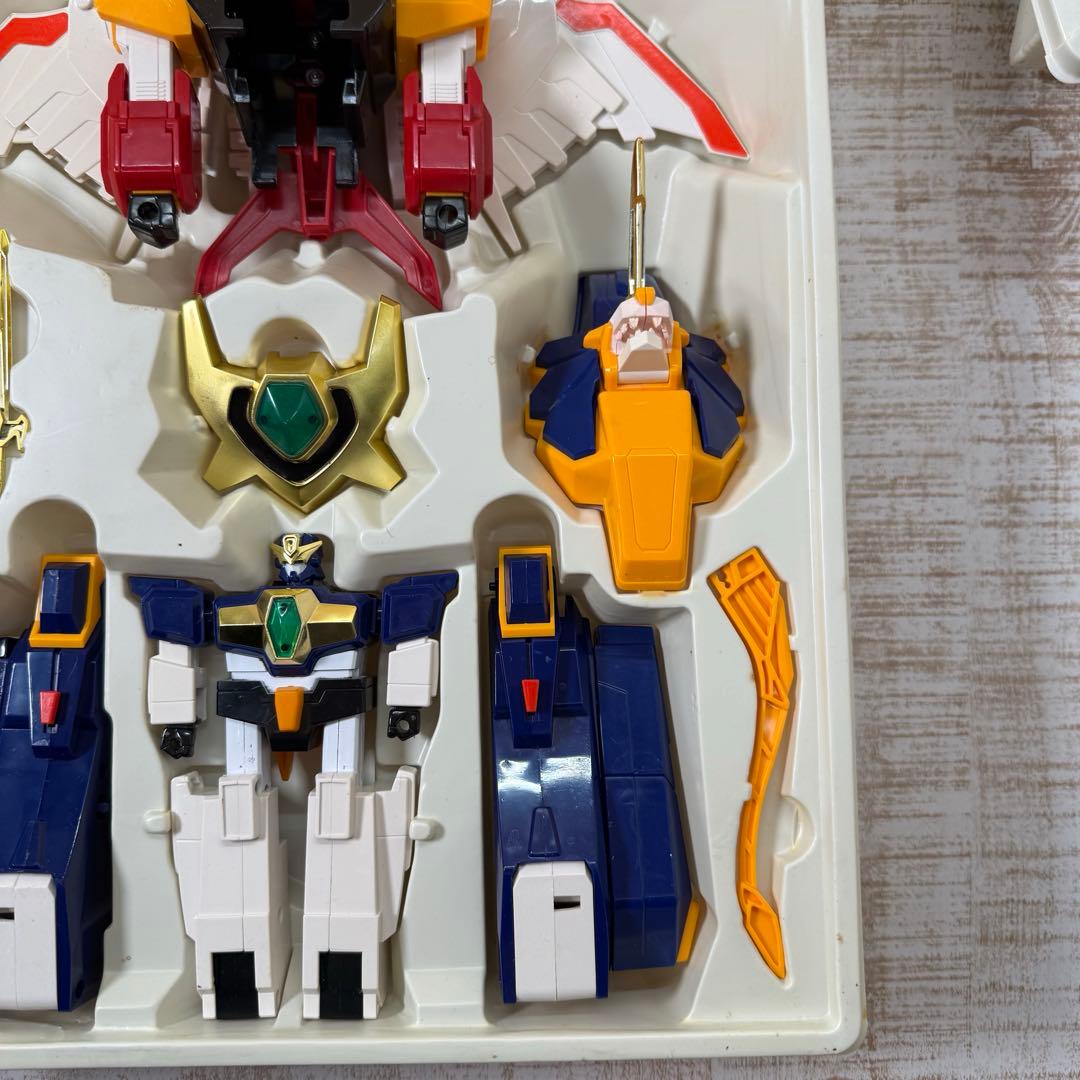 レア　韓国版 当時物 絶対無敵ライジンオー 超無敵合体ゴッドライジンオーセット