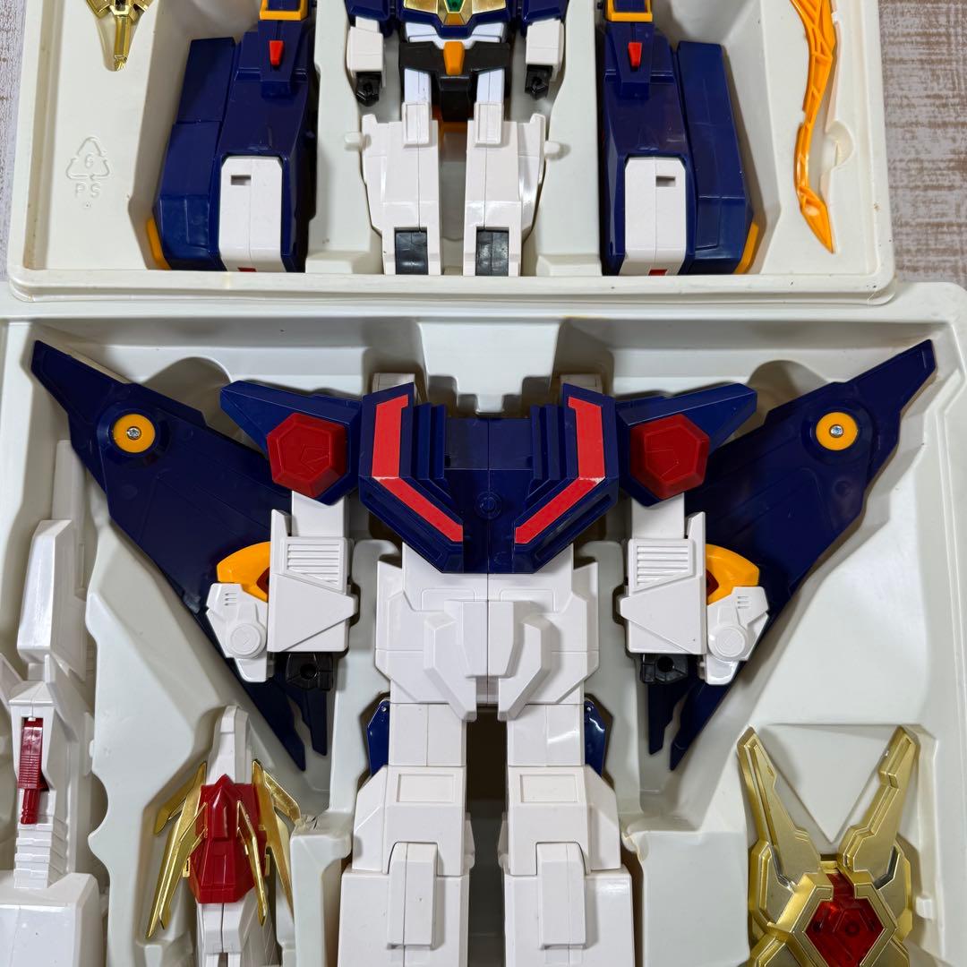 レア　韓国版 当時物 絶対無敵ライジンオー 超無敵合体ゴッドライジンオーセット