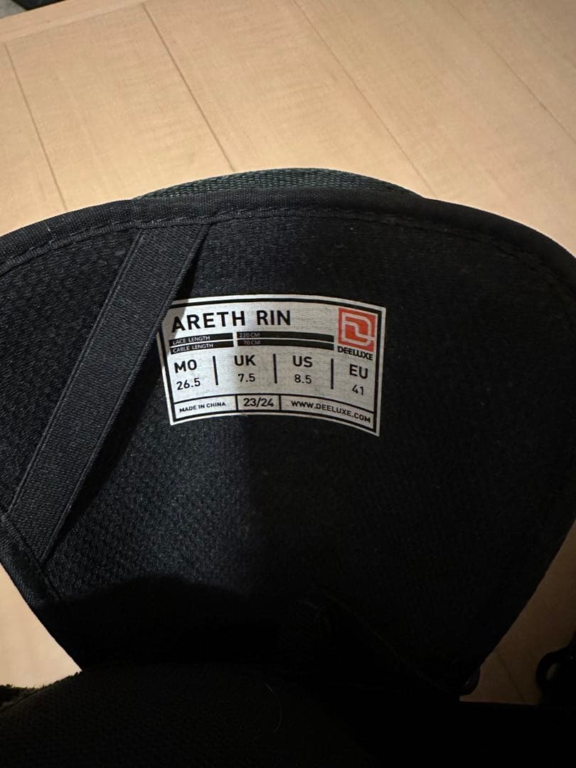 DEELUXE ARETH RIN アースリン S4インナー　26.5cm