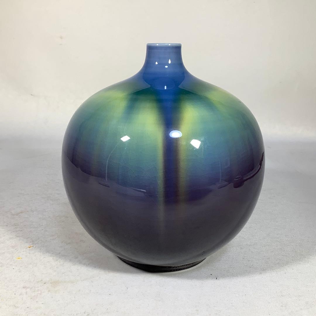 九谷焼　壺　徳田八十吉　現代作家　2