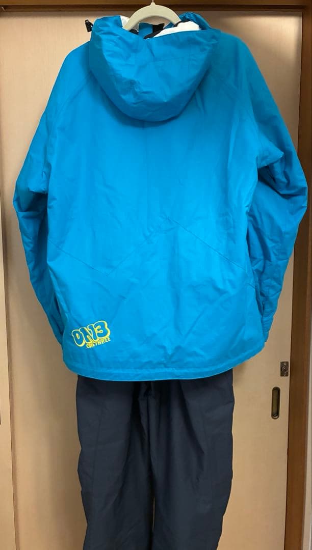 メンズ スキーウェア上下セット L/Oサイズ ヒートナビ