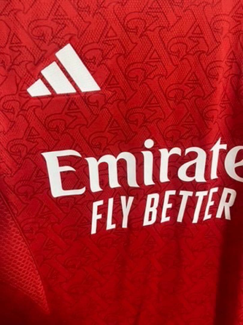 【新品】アーセナル　ウーデゴール　25/26　PL仕様　ユニフォーム　選手仕様