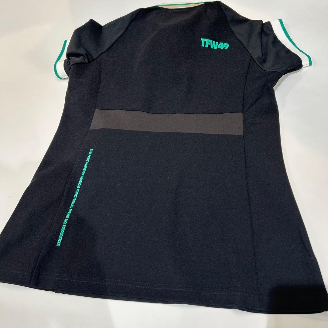 新品❤️TFW49 ブラックポロシャツ