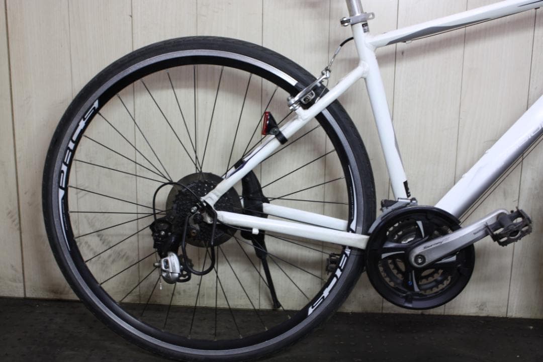 PRECISION SPORT アルミ 24速 470mm クロス WHITE