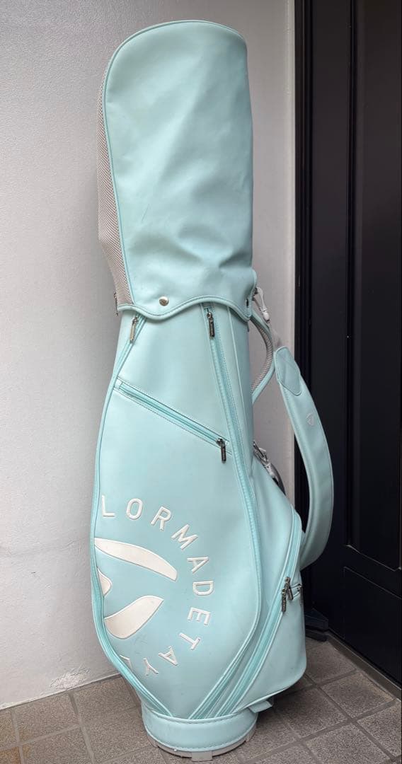 TaylorMade キャディバッグ ミントブルー　軽量