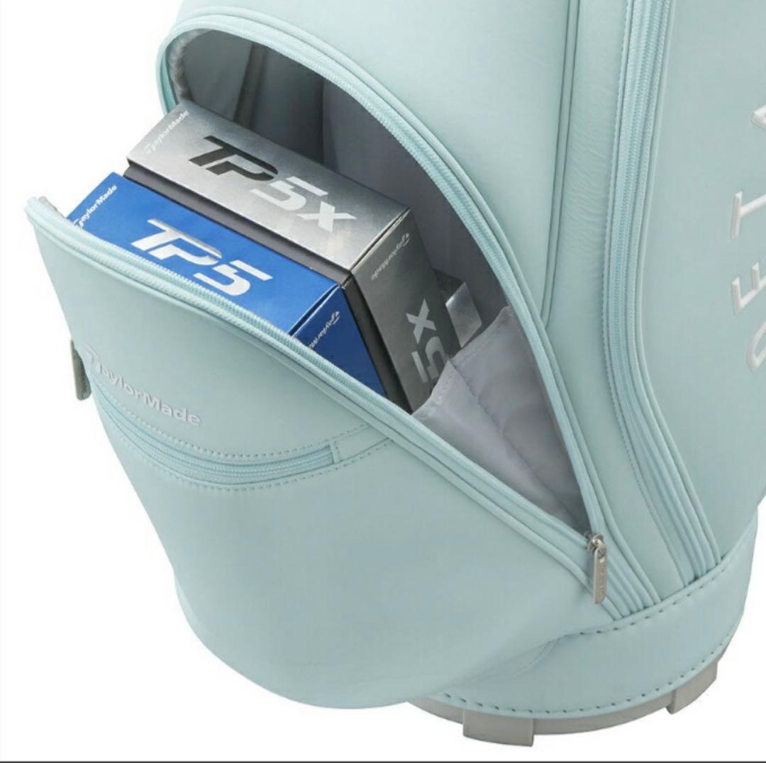 TaylorMade キャディバッグ ミントブルー　軽量