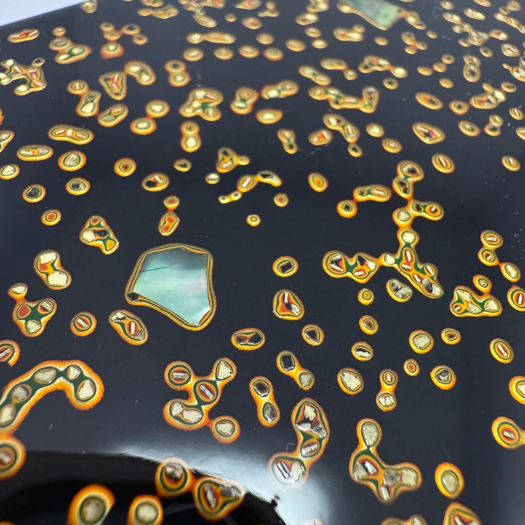 未使用 若狭塗 花瓶 花器 水差 高級漆器 漆 伝統工芸 陶芸 共箱