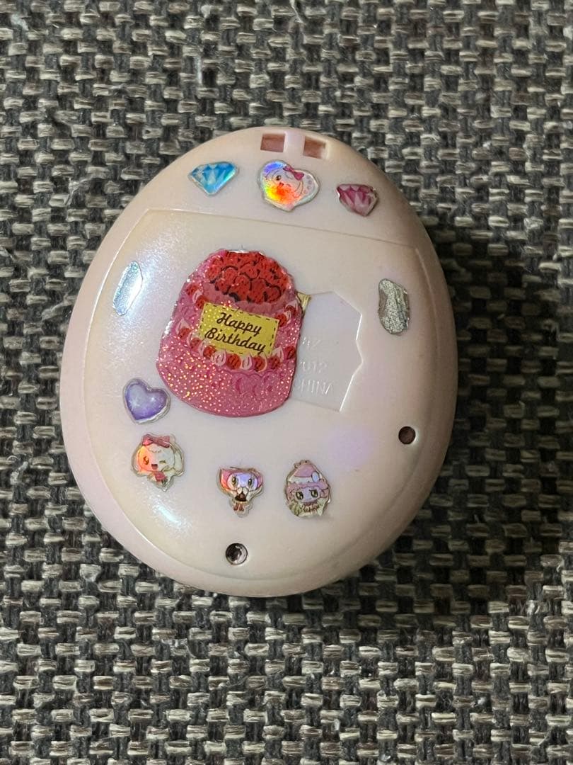 Tamagotchi P's たまごっち ピース ピンク パープル 動作確認済み