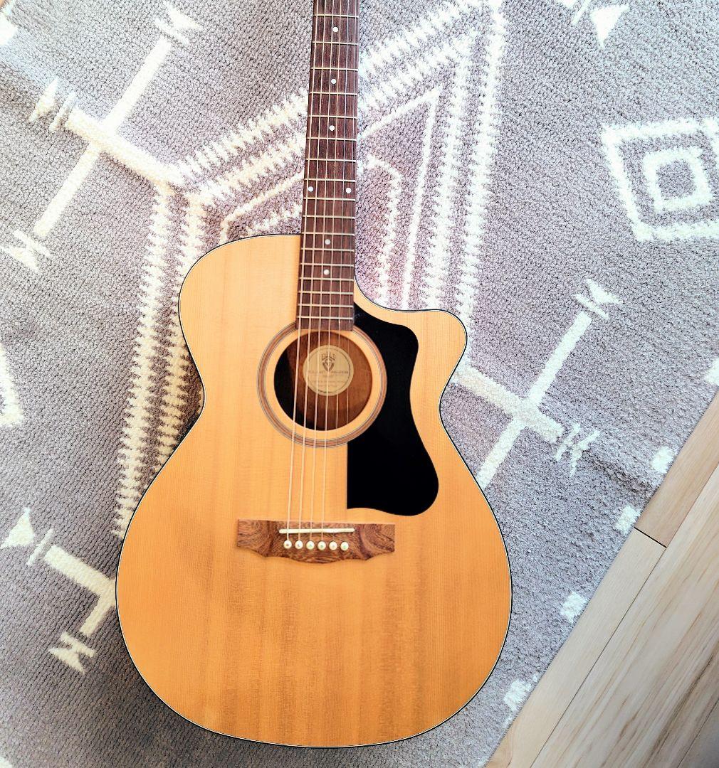 訳あり（ピックアップ不良）　Guildアコースティックギター　AO-3CE