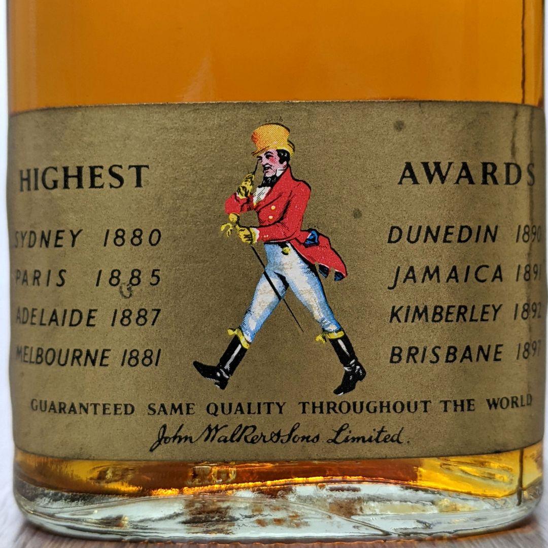 ジョニーウォーカー　赤ラベル　コールドベック　特級　760ml 43% 　箱なし