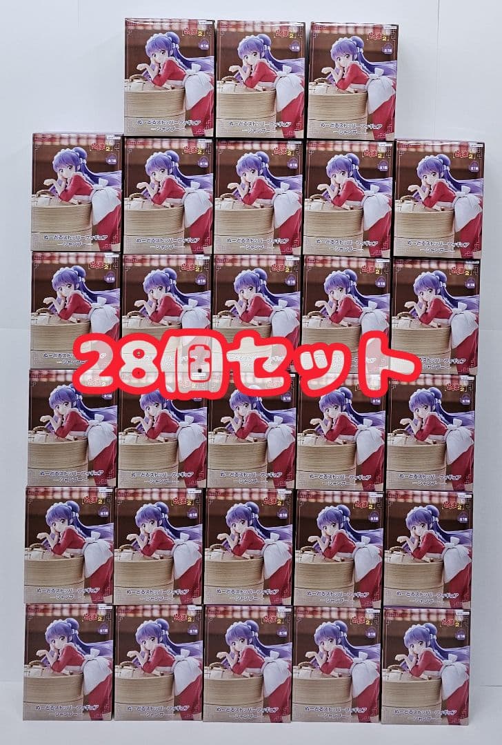 らんま1/2 ぬーどるストッパーフィギュア　シャンプー 28個セット