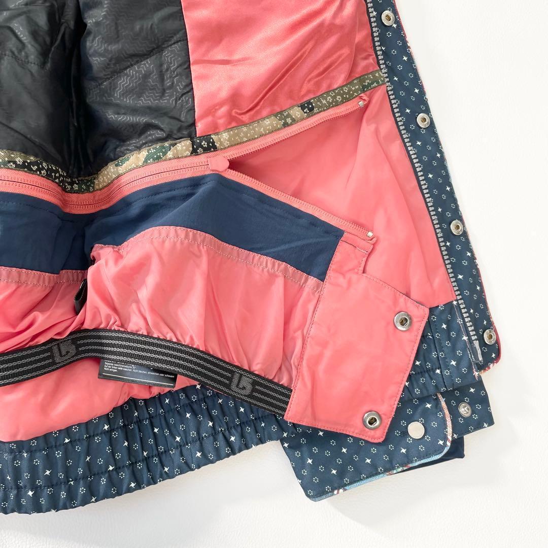 4457 【美品】バートン ジャケット スノボウェア レディース M ファー付き