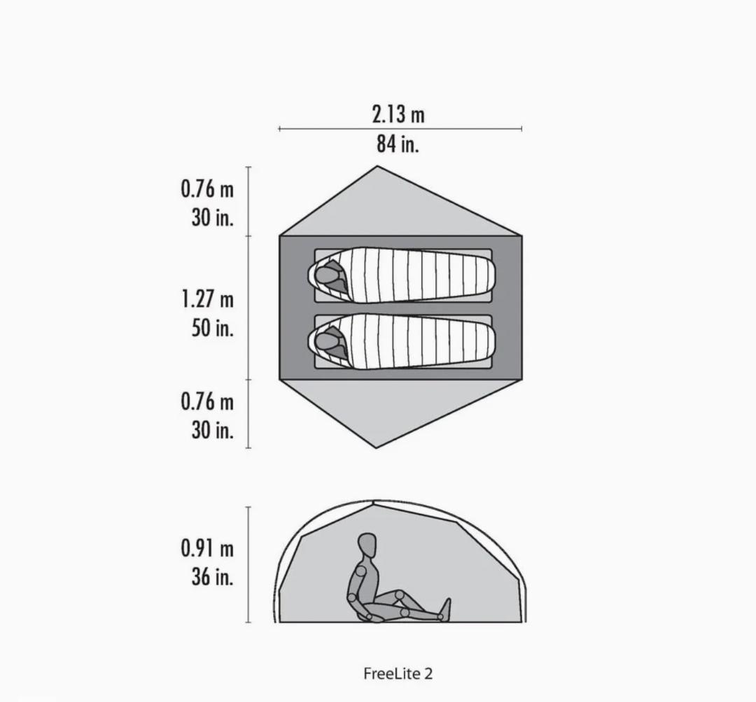 新品 MSR フリーライト 2 Freelite 2