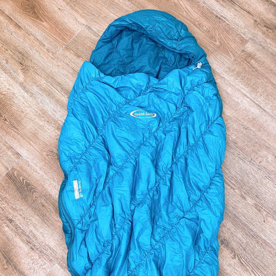 【TAKU】mont-bell モンベル バロウバッグ#3 寝袋 シュラフ
