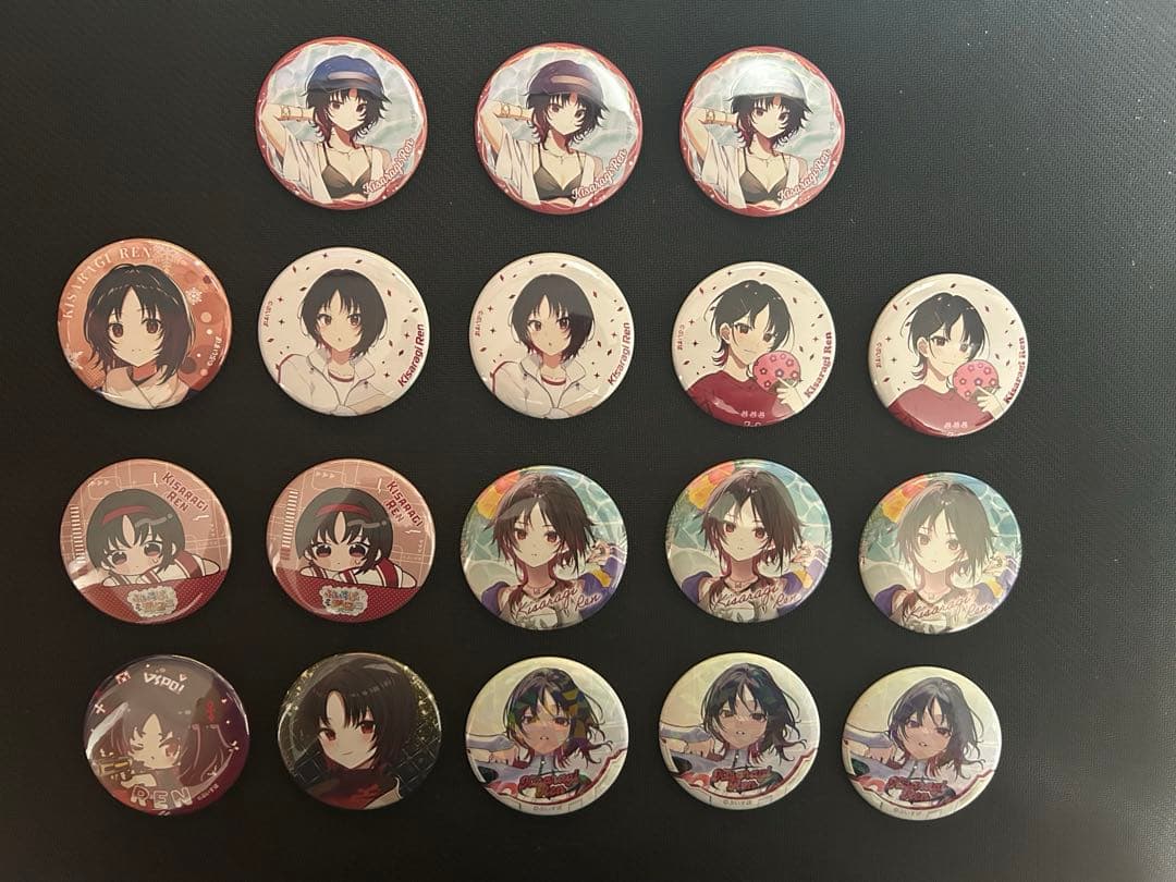 【ぶいすぽっ！】如月れん 缶バッジ 18個セット