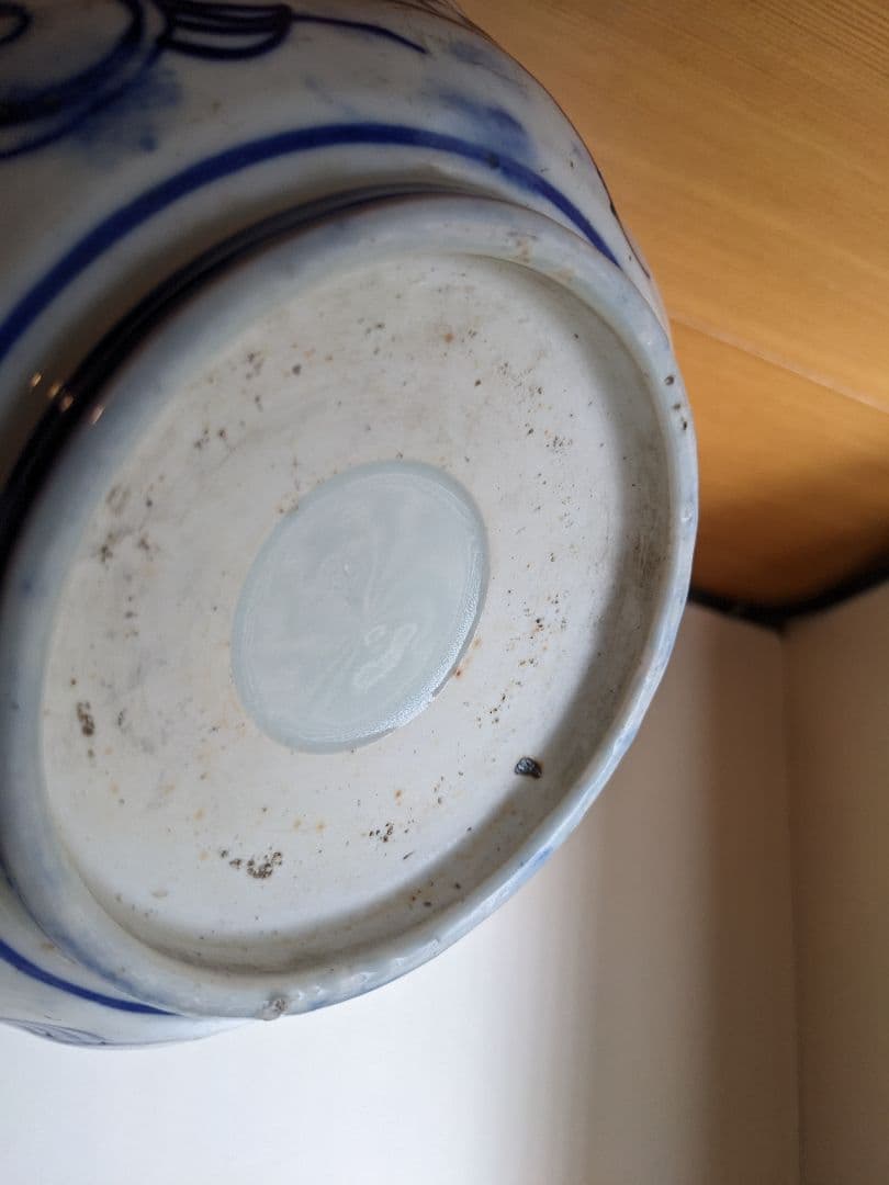 染付　ベロ藍　骨董　鉢　煮物等　お洒落