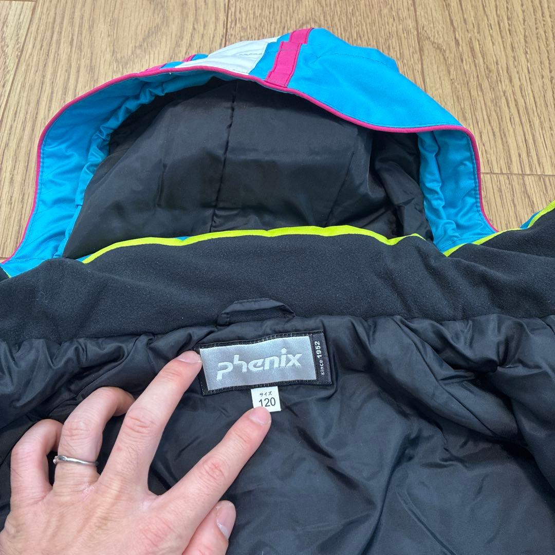 Phenix フェニックス キッズ 120サイズ スキーウェア セットアップ上下