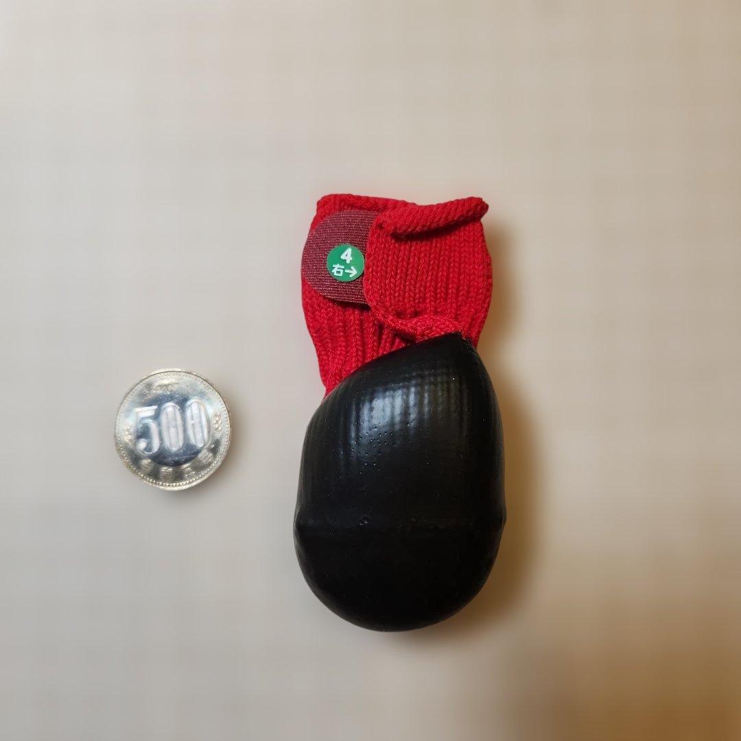 DogSoxx 犬用靴 レッド 4足セット