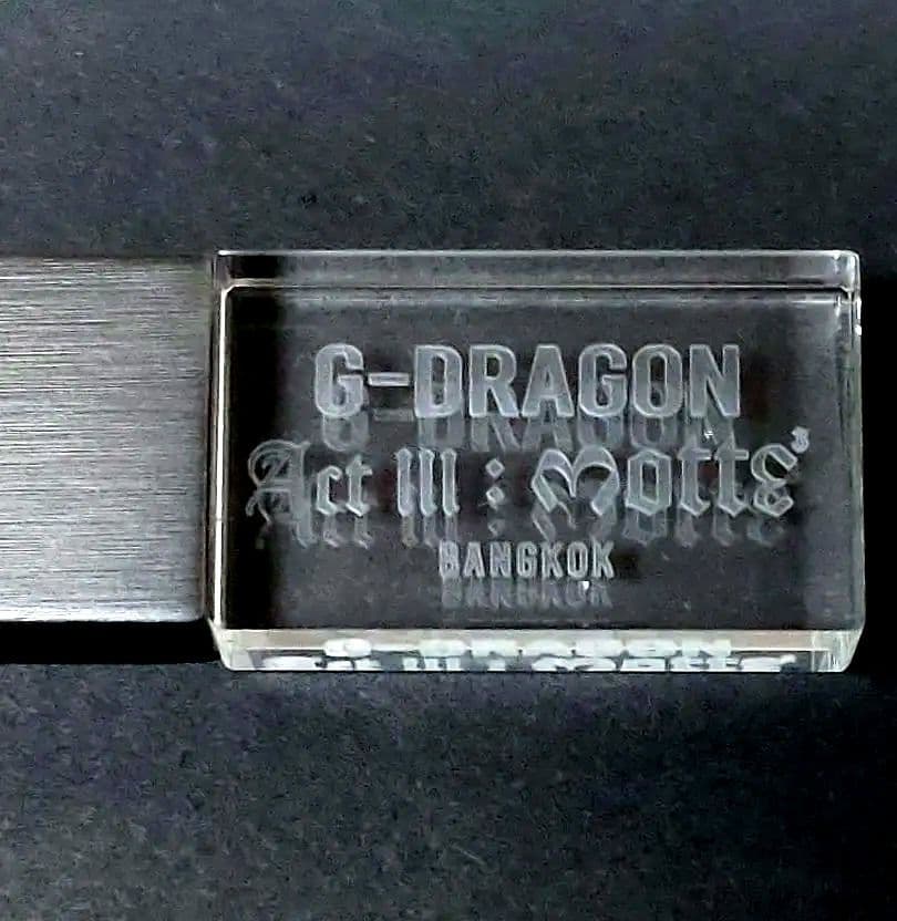 【非売品】G-DRAGON Act III:MOTTE バンコク公演特典 USB