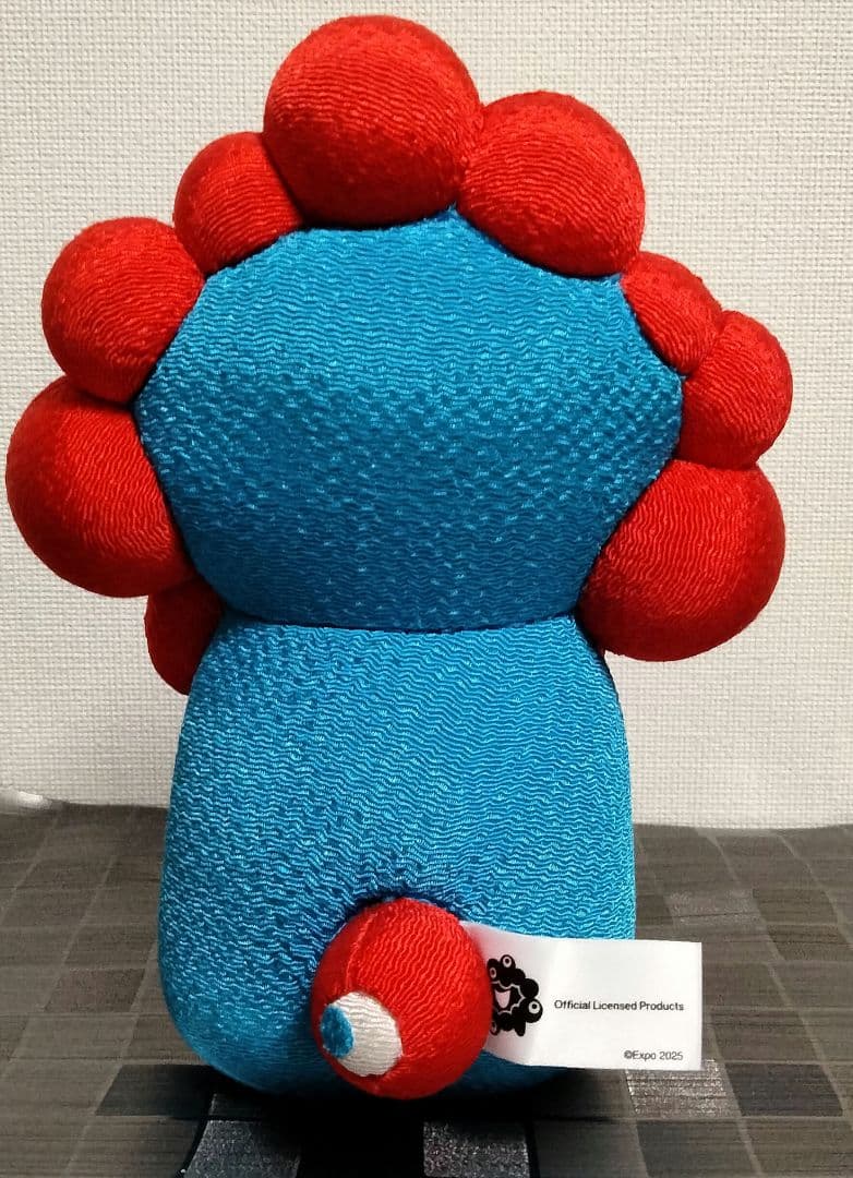 ミャクミャク 木目込み人形 置物 ぬいぐるみ 大阪万博