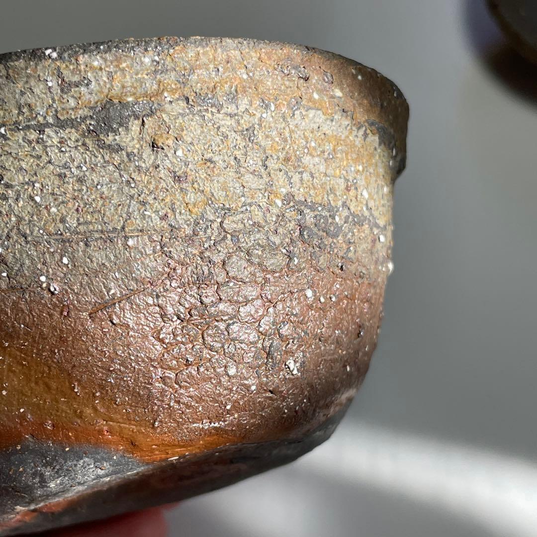 國吉清尚 焼締 珊瑚紋 宝瓶 急須 片口 国吉清尚 沖縄 やちむん