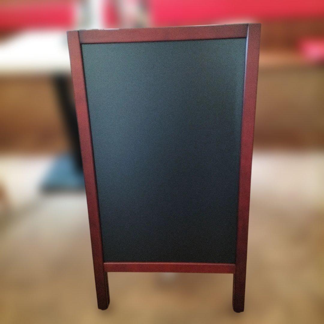 木製スタンド式黒板