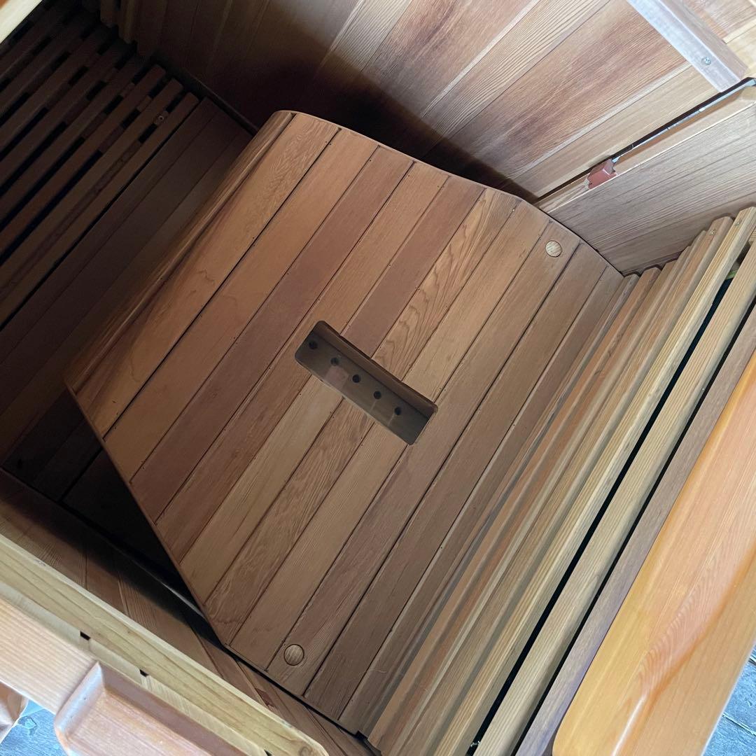 ヘルスリア Healthria ハーフスパ HM-S-1 遠赤外線半身浴