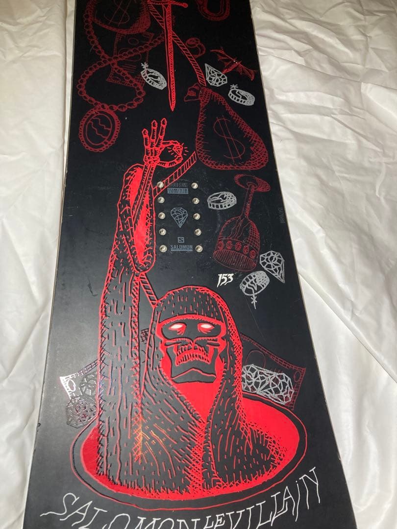 【親子2本セット】サロモンThe Villain 153&133㎝2本まとめて！