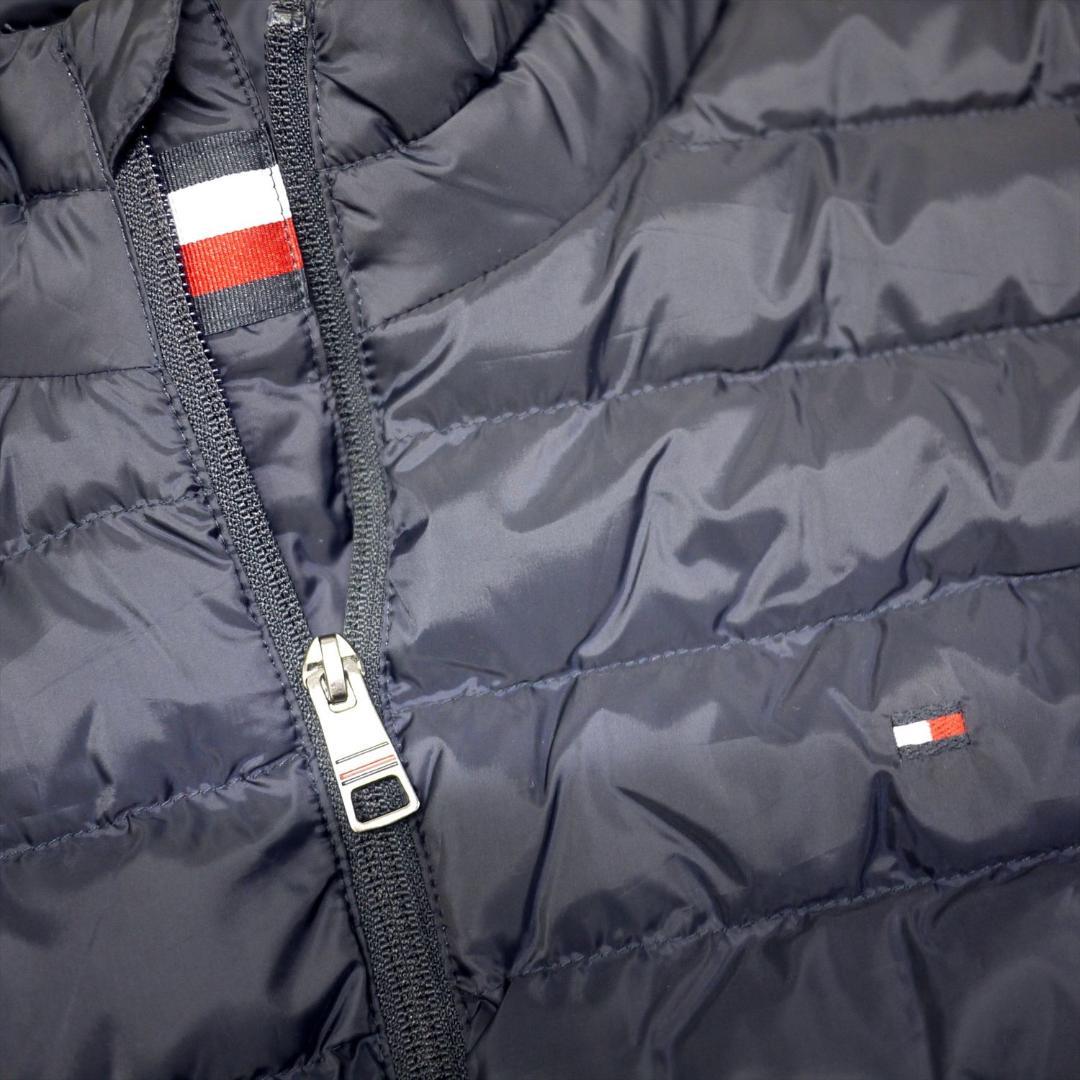 新品 トミーヒルフィガー THPROTECT 軽量 耐水 中綿ベスト XXL 紺