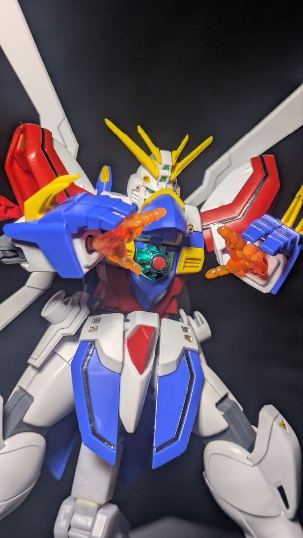 HG 塗装済 ゴッドガンダム シャイニングガンダム ガンプラ Gガンダム