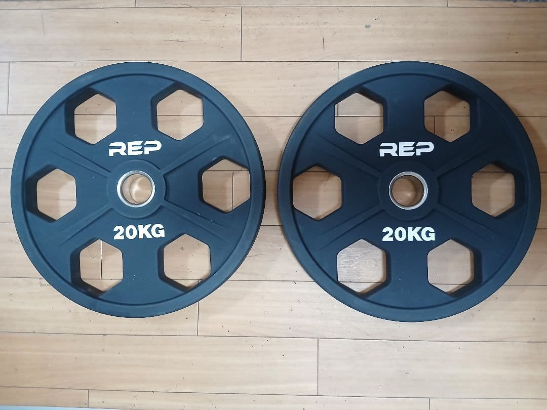 REP Fitnessレップフィットネス オリンピックプレート 20Kg×1枚②
