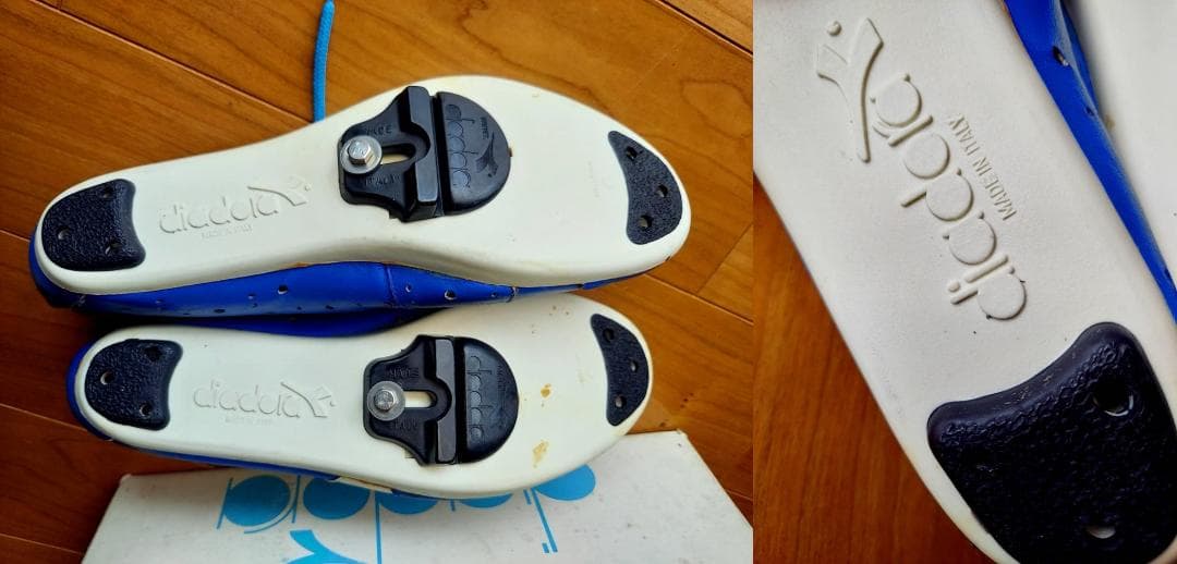 大幅値下げデッドストックディアドラdiadoraサイクリングシューズビンテージ