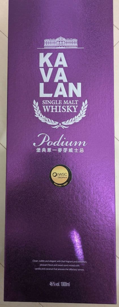 KAVALAN Podium シングルモルトウイスキー