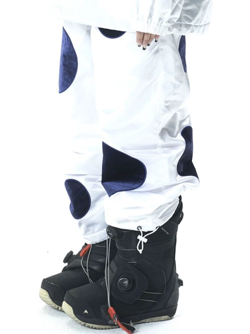 新品未使用 スキーパンツ ホワイト L 男女兼用 日常使用可