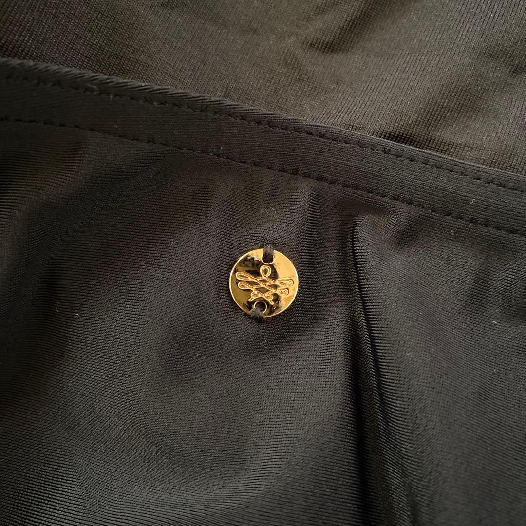 ［新品］sonata 黒 レース袖 ハイネック レオタードMサイズ