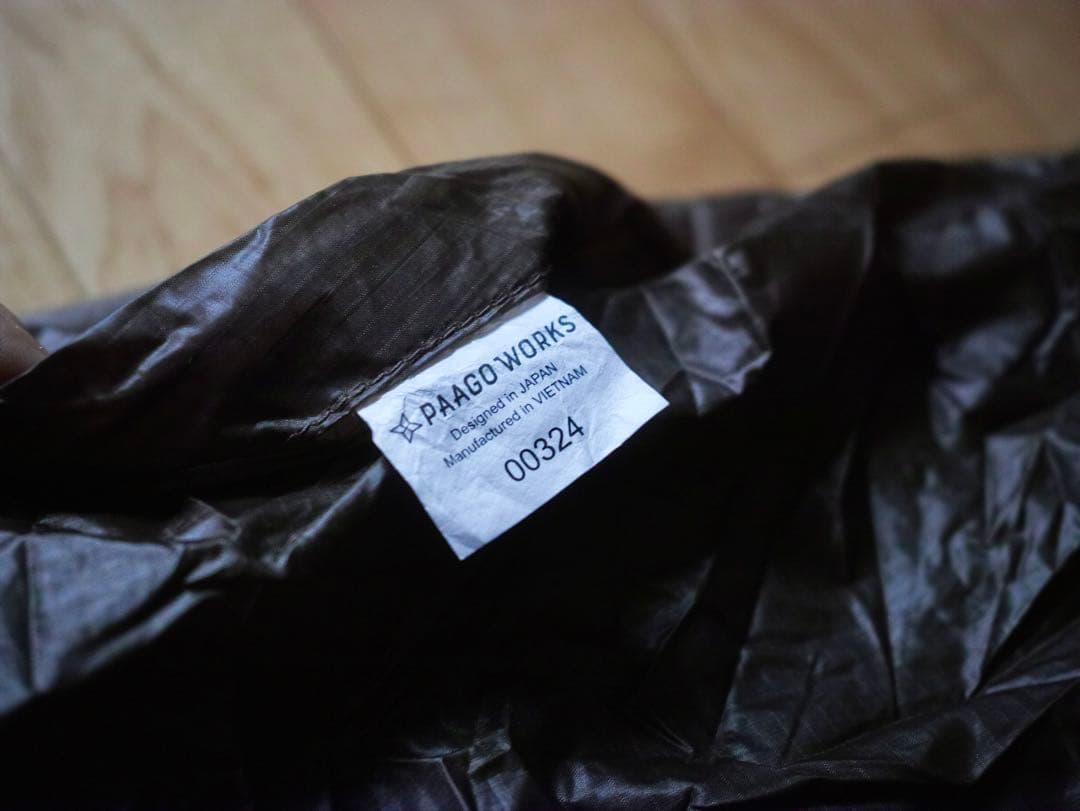 2025年購入 ニンジャタープ パーゴワークス シルナイロン UL ソロキャンプ