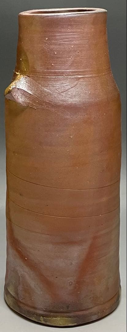 Tarou Yamada　人間国宝　藤原雄　共箱(四方桟盛蓋) 　y90