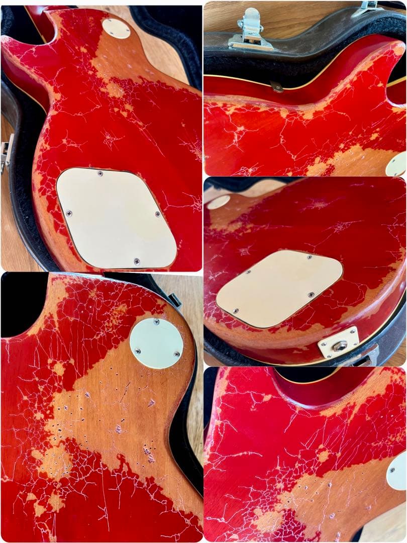 ハードエイジド&レリック レスポールスタンダードタイプチェリーバースト