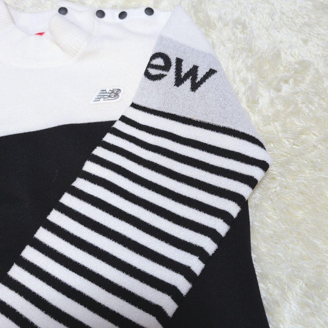 【美品】ニューバランスゴルフ　モックネックニットワンピース　L